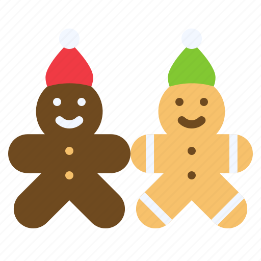 Christmas, food, gingerbread man, holiday, winter, xmas icon - Download on Iconfinder