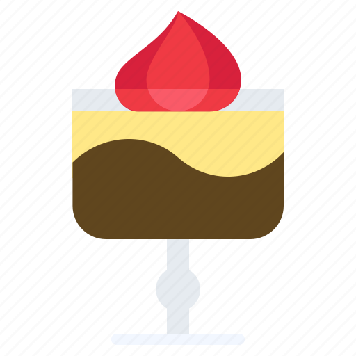 Christmas, food, tiramisu, cup, sweets, cream icon - Download on Iconfinder