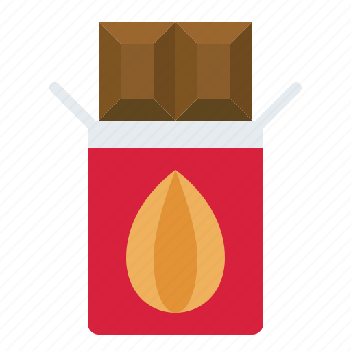 Christmas, food, almond, chocolate, sweets icon - Download on Iconfinder