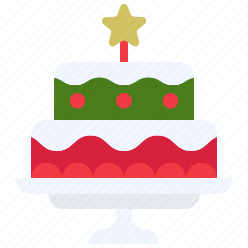 Christmas, food, cake, xmas, star icon - Download on Iconfinder