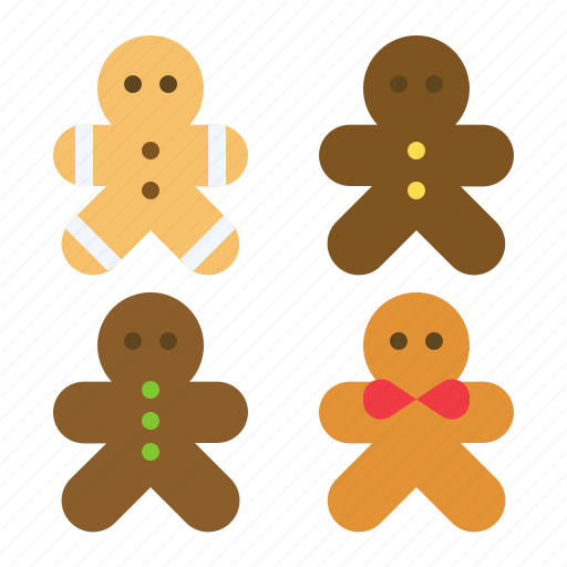 Christmas, food, gingerbread man, cookies, cute icon - Download on Iconfinder