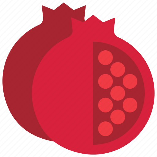 Christmas, food, pomegranate, fruit, healthy icon - Download on Iconfinder