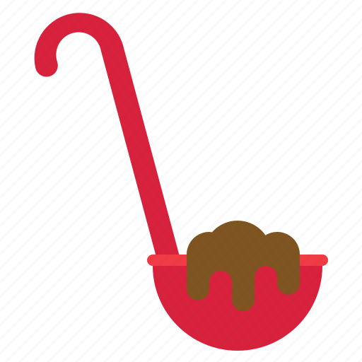 Christmas, food, cooking, kitchen, soup, gravy, laddle icon - Download on Iconfinder