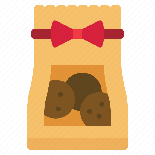 Christmas, food, cookie, biscuit, bag, gift, xmas icon - Download on Iconfinder