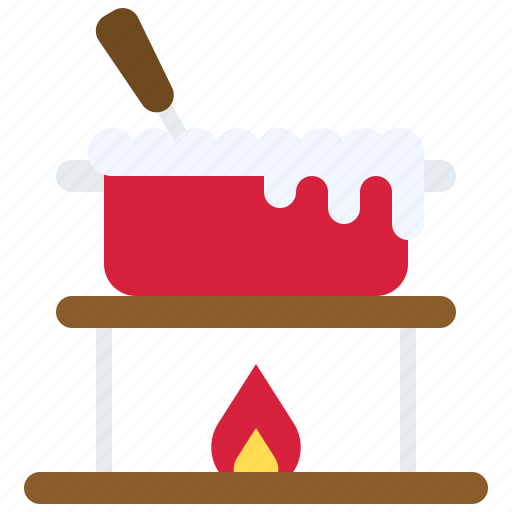 Christmas, food, fondue, restaurant, cooking, soup, hot pot icon - Download on Iconfinder