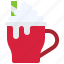 christmas, food, xmas, milkshake, milk, latte, hot chocolate 