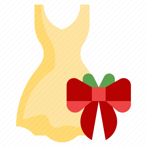 Dress, women, gift, clothes, bow icon - Download on Iconfinder