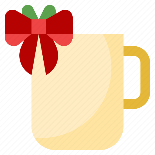 Glass, gift, christmas, bow, food, restaurant icon - Download on Iconfinder
