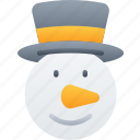 character, christmas, december, holidays, snowman 