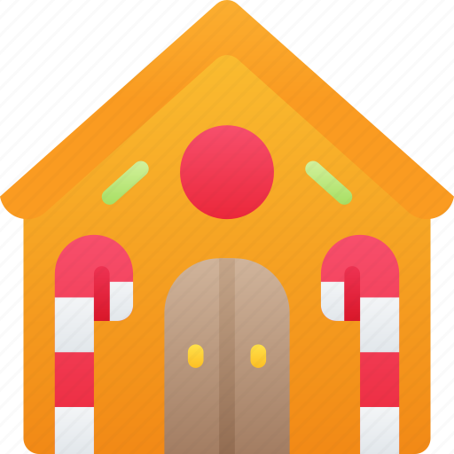 Christmas, december, food, gingerbread, holidays, house icon - Download on Iconfinder