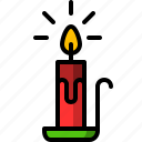 candle, christmas, fire, light