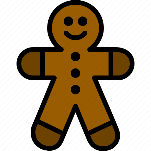 Christmas, cookie, ginger, gingerbread, man icon - Download on Iconfinder