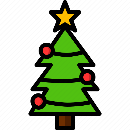 Ball, christmas, pine, tree icon - Download on Iconfinder