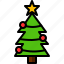 ball, christmas, pine, tree 