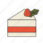 cake, dessert, stawberry, sweet 