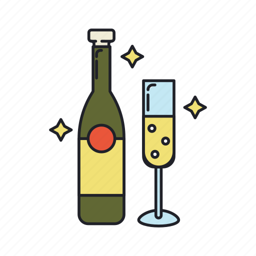 Alcohol, champaign, drink, party icon - Download on Iconfinder
