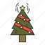 christmas, decoration, holiday, star, tree 