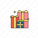 box, christmas, festival, gift