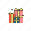 box, christmas, festival, gift 