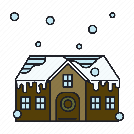 House, snow, winter icon - Download on Iconfinder