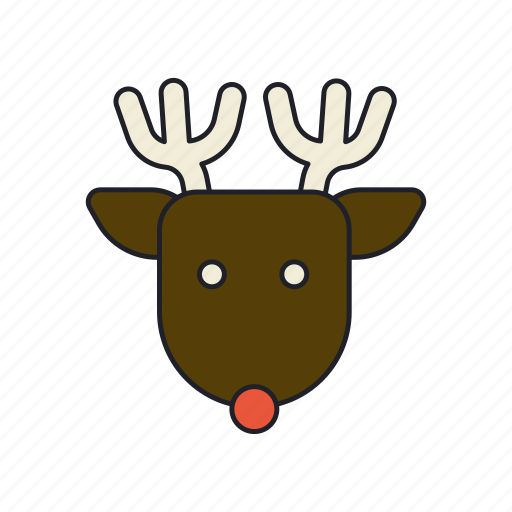 Animal, christmas, deer, rein icon - Download on Iconfinder