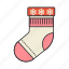 accessory, sock, winter 