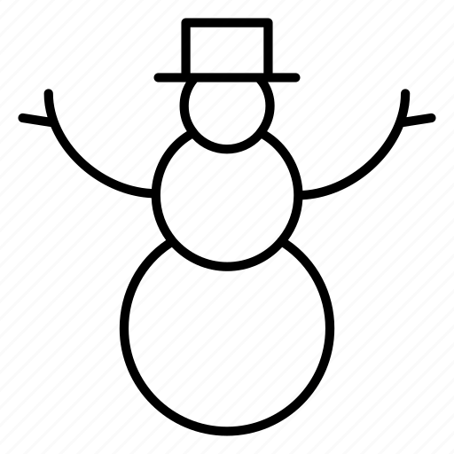Christmas, snowman, winter, snow, holiday, decoration, celebration icon - Download on Iconfinder