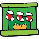 christmas, sock, christmas sock, holiday, snow, clothes