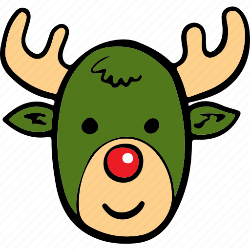 Reindeer, holiday, santa, deer, wildlife, christmas, animal icon - Download on Iconfinder