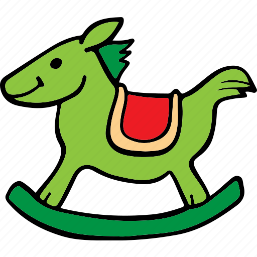 Rocking, horse, rocking horse, animal, riding, game, strategy icon - Download on Iconfinder
