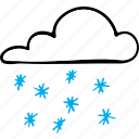 snowing, christmas, cloudy, snowflake, ice, winter