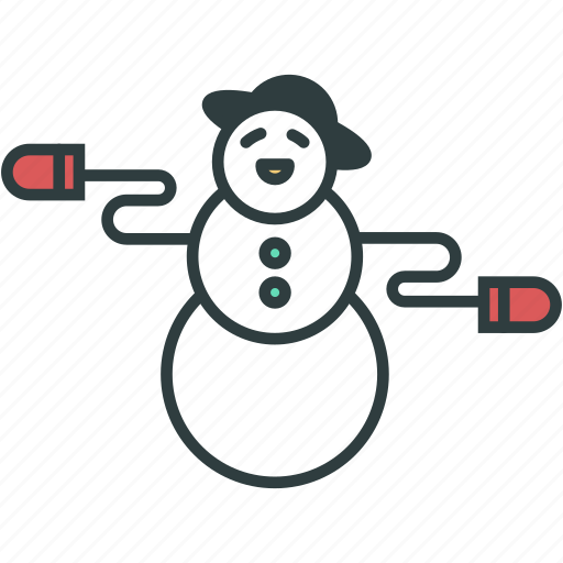 Christmas, new year, snowman icon - Download on Iconfinder