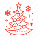 christmas, new, tree, year