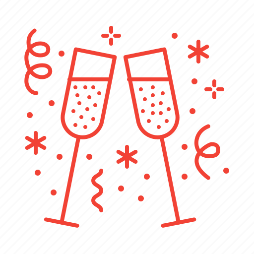 Celebration, champagne, christmas, sparkling, wine icon - Download on Iconfinder