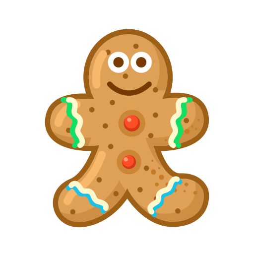 Cookie, sweet, dessert, christmas, xmas, christmas cookies, gingerbread man icon - Free download