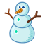 snowman, winter, snow, christmas, xmas, frosty 
