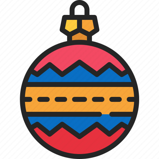 Christmas, ball, bauble, decoration, ornament, xmas, hanging icon - Download on Iconfinder