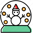 christmas decoration, christmas ornaments, holiday, snow, snowman, winter