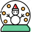 christmas decoration, christmas ornaments, holiday, snow, snowman, winter 