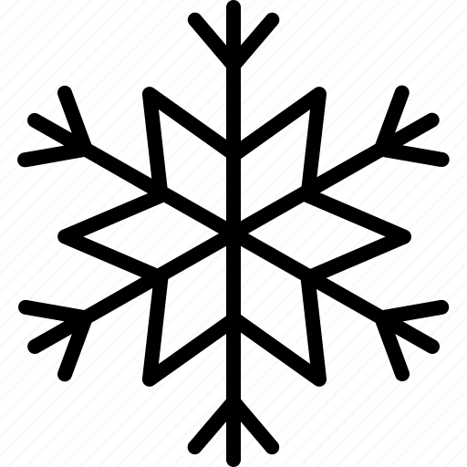 Christmas, cold, geometric, ice, snow, snowflake, winter icon - Download on Iconfinder