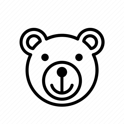 Animal, bear, face icon - Download on Iconfinder