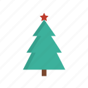 celebration, christmas, star, tree