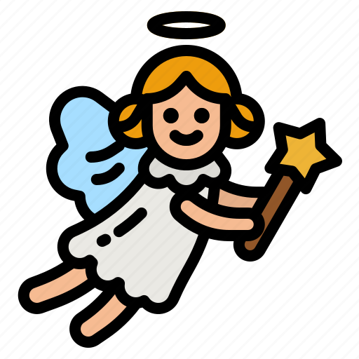 Angel, religion, people, christianity, wings icon - Download on Iconfinder