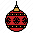 bauble, christmas, ball, xmas, ornament