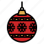 bauble, christmas, ball, xmas, ornament 