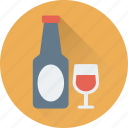 alcohol, drink, glass, wine, wine bottle