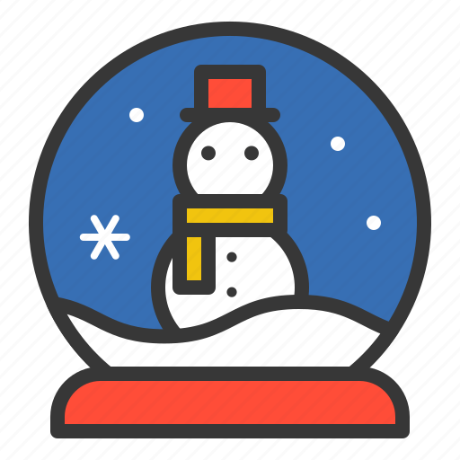 Christmas, snow globe, snowman, winter, xmas icon - Download on Iconfinder