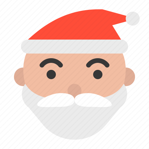 Christmas, face, merry, santa, santa claus, xmas icon - Download on Iconfinder