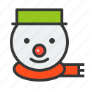avatar, christmas, snow, snowman, xmas