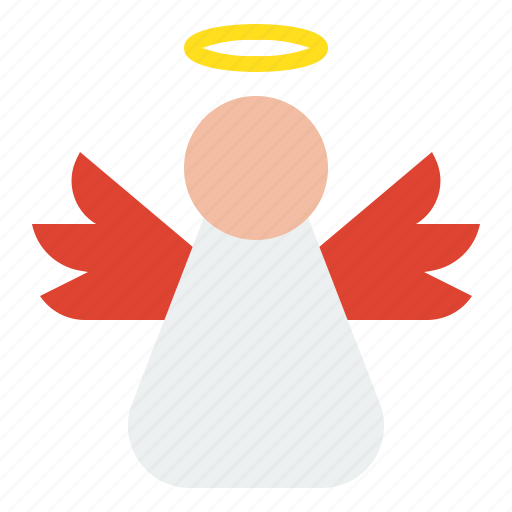 Angel, christmas, merry, wings, xmas icon - Download on Iconfinder